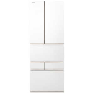 ���� TOSHIBA �①�� 6�h�A 595L �t�����`�h�A(�ω��J��) VEGETA �x�W�[�^ XFS�V���[�Y ��68.5cm �t���X�g�z���C�g GR-A600XFS-TW