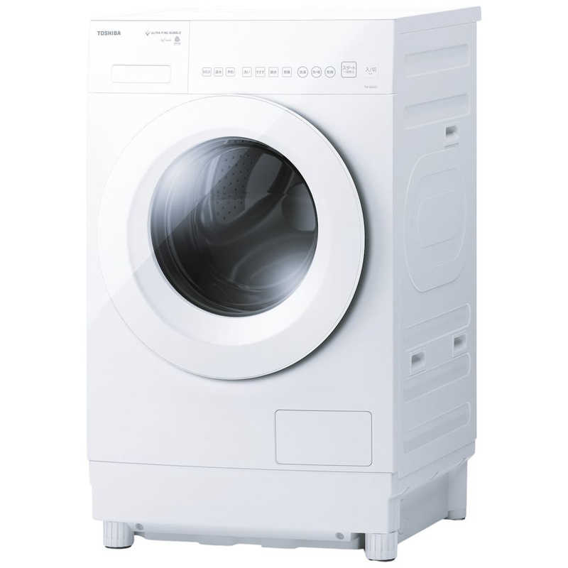 東芝　TOSHIBA 東芝　TOSHIBA ドラム式洗濯乾燥機 (左開き) 洗濯8.0kg 乾燥4.0kg ヒーター乾燥(水冷・除湿タイプ) ZABOON モーニングホワイト TW-84GS5L-W TW-84GS5L-W