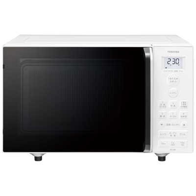 東芝 TOSHIBA オーブンレンジ 16L フラット 横開き ホワイト ER-20B-W