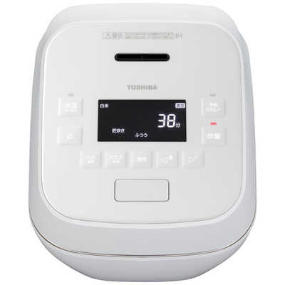 東芝 TOSHIBA 炊飯器 5.5合 炎匠炊き 真空圧力IH グランホワイト RC 
