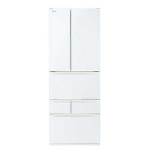東芝　TOSHIBA 冷蔵庫 VEGETA(ベジータ)FKシリーズ ［幅68.5cm / 551L / 6ドア / 観音開きタイプ / 2026年］ グランホワイト GR-A550FK-EW