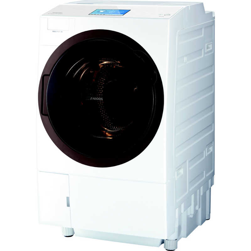 東芝　TOSHIBA 東芝　TOSHIBA ドラム式洗濯乾燥機 ZABOON ザブーン 洗濯12.0kg 乾燥7.0kg ヒートポンプ乾燥 (左開き) 温水洗浄 TW-127X8L-W グランホワイト TW-127X8L-W グランホワイト