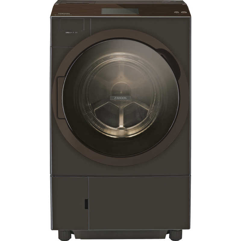 東芝　TOSHIBA 東芝　TOSHIBA ドラム式洗濯乾燥機 ZABOON ザブーン 洗濯12.0kg 乾燥7.0kg ヒートポンプ乾燥 (左開き) TW-127X8L-T グレインブラウン TW-127X8L-T グレインブラウン