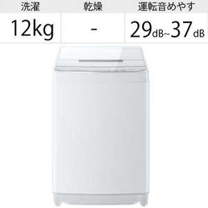 東芝　TOSHIBA 全自動洗濯機 ZABOON ザブーン 洗濯12.0kg AW-12XD9-W グランホワイト
