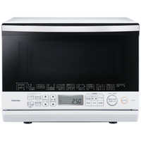 TOSHIBA 石窯ドーム オーブンレンジ ホワイト TOSHIBA 東芝 オーブンレンジ 石窯ドーム 角皿式スチーム 23L ER
