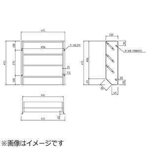 東芝 TOSHIBA 室外機風向ガイド (右横吹出し用) TCB-G16F-YM TCBG16FYM 東芝 TOSHIBA 室外機風向ガイド (右横吹出し用) TCB-G16F-YM TCBG16FYM