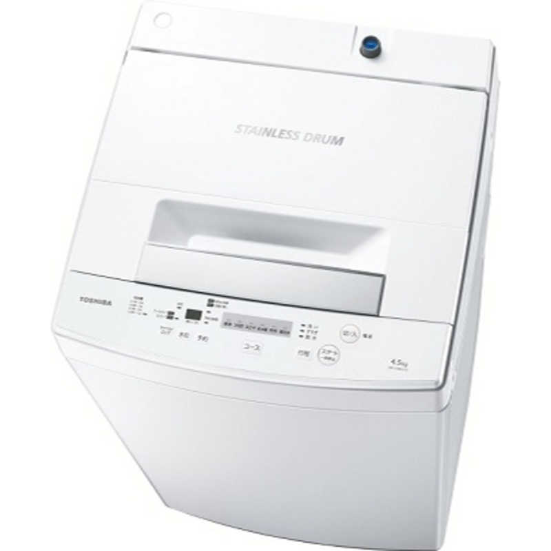 東芝　TOSHIBA 東芝　TOSHIBA 全自動洗濯機 ピュアホワイト AW-45M5-W AW-45M5-W