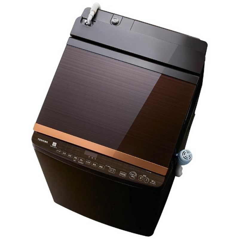 東芝　TOSHIBA 東芝　TOSHIBA 縦型洗濯乾燥機 ZABOON ザブーン 洗濯10.0kg 乾燥5.0kg ヒーター乾燥(排気タイプ)  AW-10SV6-T グレインブラウン AW-10SV6-T グレインブラウン