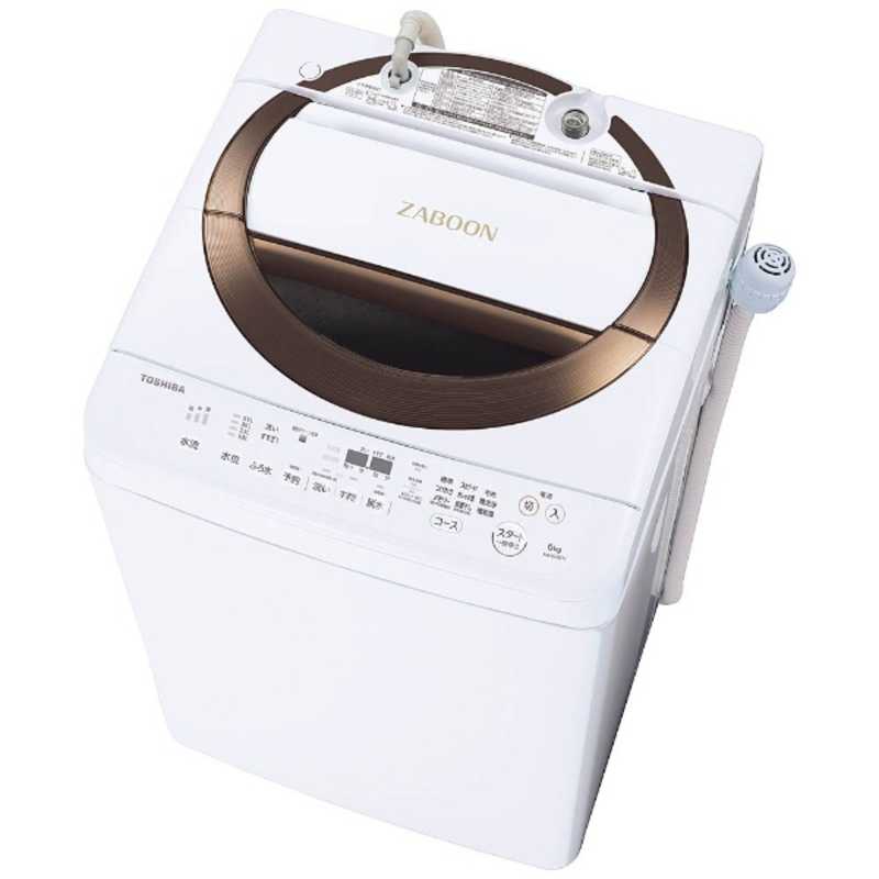 東芝　TOSHIBA 東芝　TOSHIBA 全自動洗濯機 ブラウン AW-6D6-T AW-6D6-T
