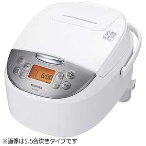 東芝　TOSHIBA 炊飯器 1升 マイコン ホワイト RC-18MSL-W
