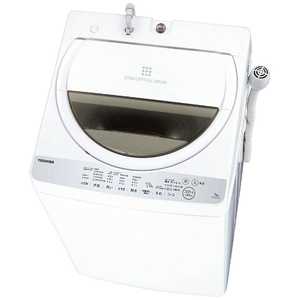 東芝　TOSHIBA 全自動洗濯機 グランホワイト AW-7G6-W
