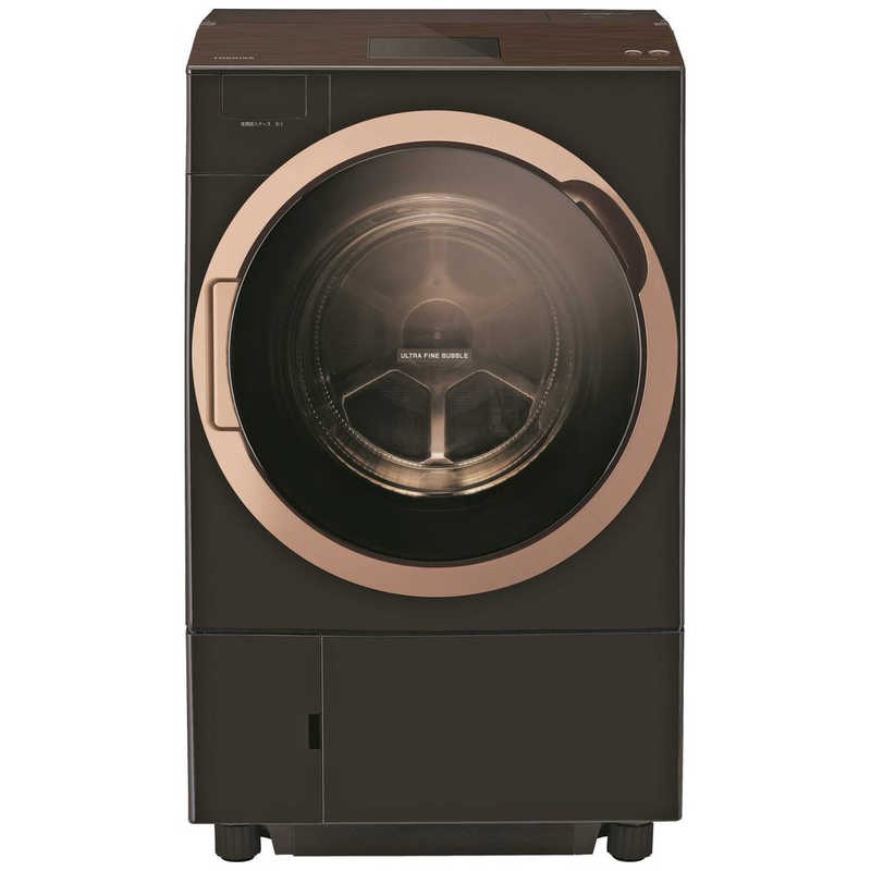 東芝　TOSHIBA 東芝　TOSHIBA ドラム式洗濯乾燥機 ZABOON ザブーン 洗濯12.0kg 乾燥7.0kg ヒートポンプ乾燥 (左開き)  TW-127X7L-T グレインブラウン TW-127X7L-T グレインブラウン