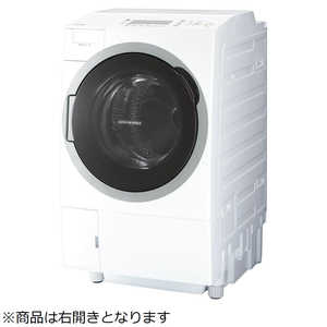 東芝　TOSHIBA ドラム式洗濯乾燥機 ZABOON ザブーン 洗濯12.0kg 乾燥7.0kg ヒートポンプ乾燥 (右開き)  TW-127V7R-W グランホワイト