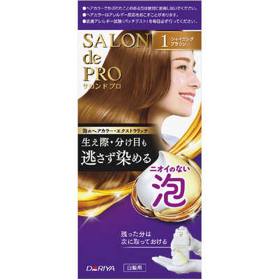ダリヤ サロンドプロ 泡のヘアカラー・エクストラリッチ (白髪用) 1