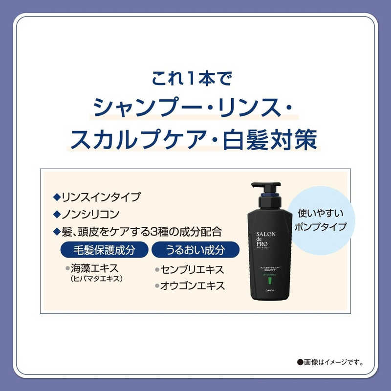 ダリヤ ダリヤ サロンドプロメンズカラーシャンプースカルプケア＜ダークブラウン＞ 250mL  