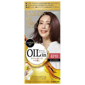 ダリヤ サロンドプロオイルリッチクリームヘアカラー(白髪用)4PB ピンクブラウン ダリヤ サロンドプロオイルリッチクリームヘアカラー(白髪用)4PB ピンクブラウン