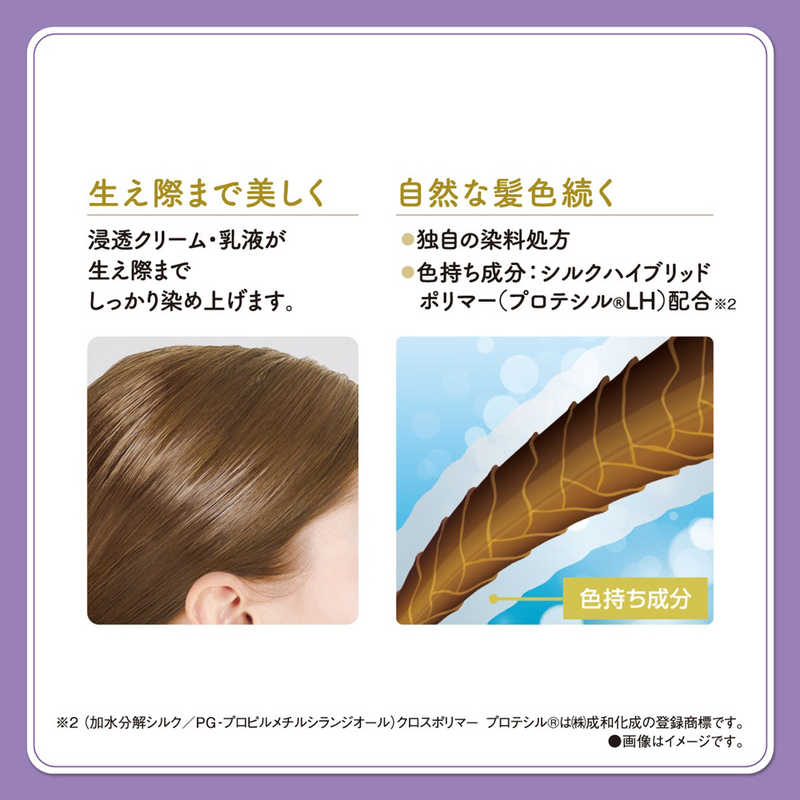 ダリヤ ダリヤ ｢サロンドプロ｣無香料ヘアカラー 早染め乳液6(ダークブラウン)  