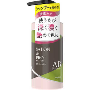 ダリヤ サロンドプロ カラーシャンプーアッシュブラウン300ml ダリヤ サロンドプロ カラーシャンプーアッシュブラウン300ml