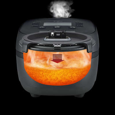 タイガー TIGER 炊飯器 5.5合 土鍋ご泡火炊き 圧力IH マットブラック
