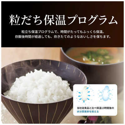 タイガー TIGER 炊飯器 5.5合 ご泡火炊き 圧力IH タルクホワイト JPI
