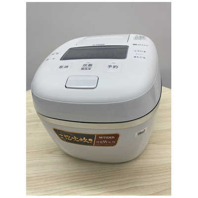 24年製⭐︎ TIGER 炊飯器 JPI-X100 タルクホワイト 圧力IHジャー