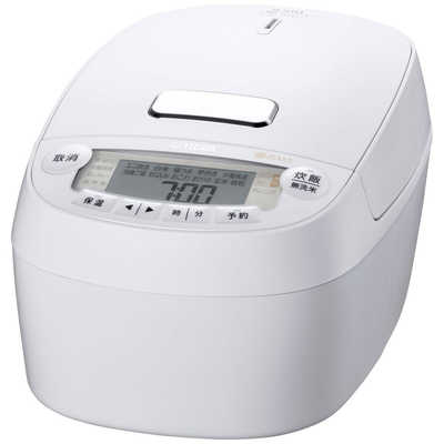 タイガー TIGER 炊飯器 5.5合 炊きたて 圧力IH マットホワイト JPV