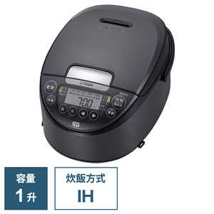 タイガー　TIGER 炊飯器 1升 炊きたて IH メタリックグレー JPW-S180HM