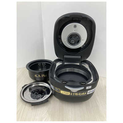 タイガー TIGER 炊飯器 3.5合 土鍋圧力IH コスモブラック JRX