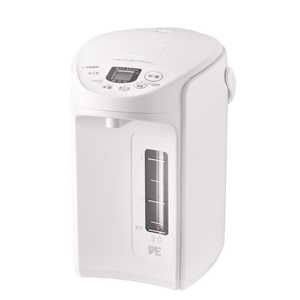 タイガー TIGER 電気ポット ［3.0L /蒸気セーブ機能つき］ クールホワイト PIQ-G300WC