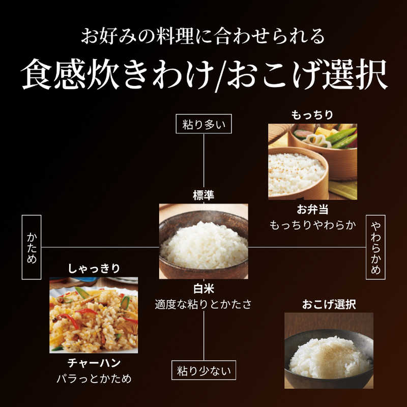 タイガー　TIGER タイガー　TIGER 炊飯器 5.5合 土鍋圧力IH エボニーブラック JPL-T100KG JPL-T100KG