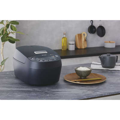 タイガー TIGER 炊飯器 5.5合 炊きたて 圧力IHジャー オフブラック JPV