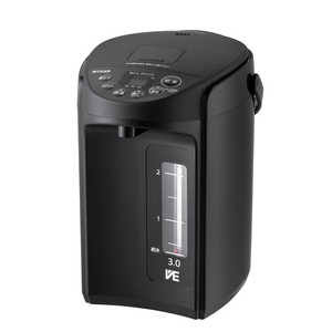 タイガー TIGER 電気ポット ［3.0L /蒸気セーブ機能つき］ クールブラック PIQ-G300KC