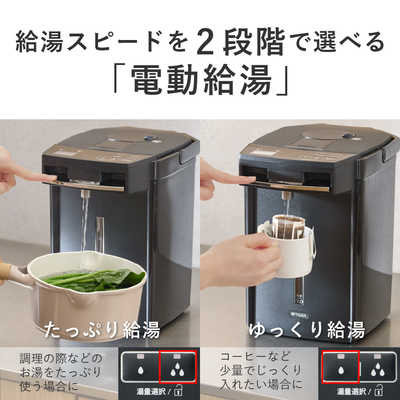タイガー TIGER 電気ポット とく子さん 3.0L 蒸気レスVE電気まほうびん