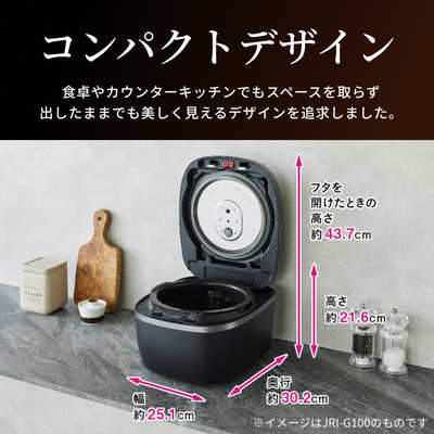 タイガー TIGER 炊飯器 5.5合 炊き立て 圧力IHジャー ご泡火炊き
