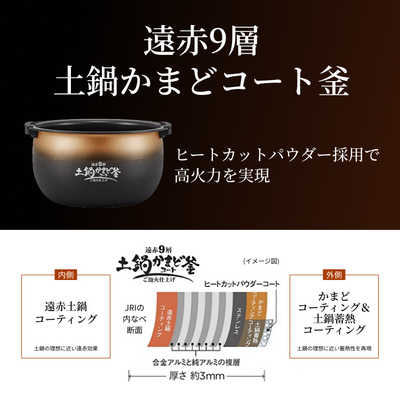 美品　TIGER IH炊飯器 JRJX-G100 ホワイト タイガー 炊飯器 5.5合炊き 圧力IH炊飯器 圧力IHジャー炊飯器