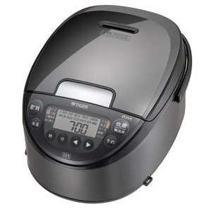 タイガー TIGER 炊飯器 1升 炊きたて IHジャー 遠赤3層土鍋コート釜 ダークグレー JPW-L180HD タイガー TIGER 炊飯器 1升 炊きたて IHジャー 遠赤3層土鍋コート釜 ダークグレー JPW-L180HD