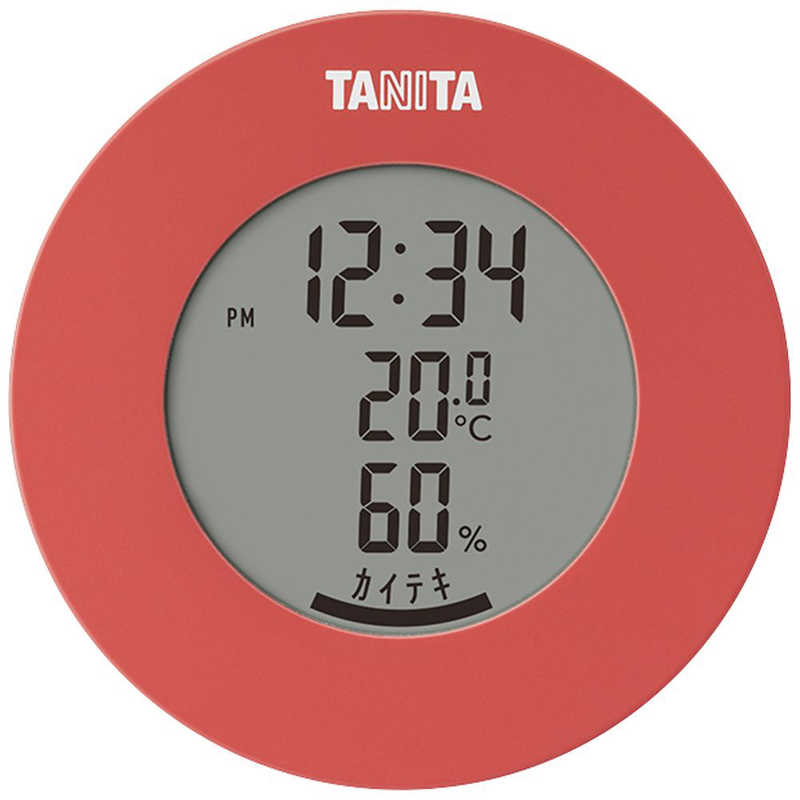 タニタ デジタル温湿度計 TT585PK 最安値に挑戦 超人気の