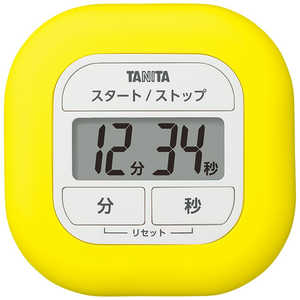 タニタ くるっとシリコーンタイマー TD420-YL タニタ くるっとシリコーンタイマー TD420-YL