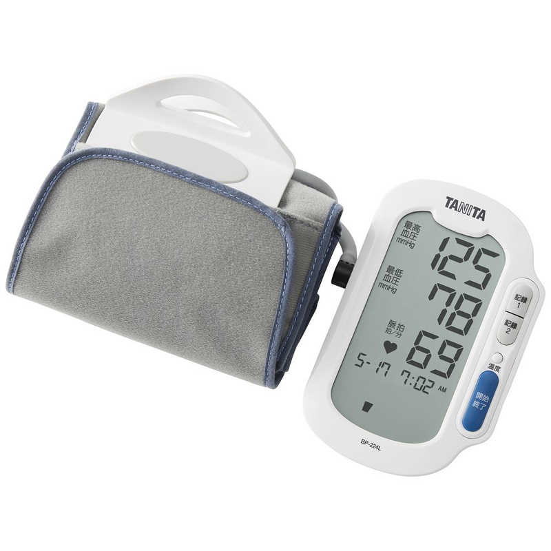 タニタ タニタ BLE通信機能付き上腕式血圧計 BP224LWH BP224LWH