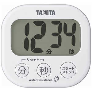 タニタ 洗える「でか見え」タイマー TD-426WH タニタ 洗える「でか見え」タイマー TD-426WH