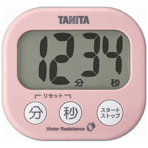 タニタ 洗える「でか見え」タイマー TD-426PK タニタ 洗える「でか見え」タイマー TD-426PK