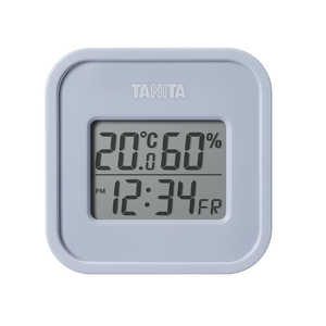 タニタ デジタル温度計BL ブルーグレー ［デジタル］ TT588BL
