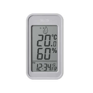 タニタ デジタル温度計GY ウォームグレー ［デジタル］ TT589GY