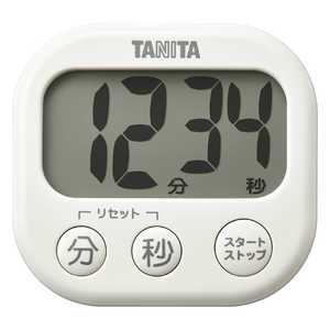 タニタ 抗菌でか見えタイマーIV アイボリー TD429IV タニタ 抗菌でか見えタイマーIV アイボリー TD429IV
