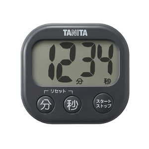 タニタ 抗菌でか見えタイマーGY ダークグレー TD429GY タニタ 抗菌でか見えタイマーGY ダークグレー TD429GY