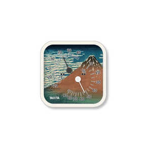 タニタ アナログ温湿度計 浮世絵デザイン TT587 タニタ アナログ温湿度計 浮世絵デザイン TT587