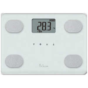 タニタ 体組成計 Fitscan ホワイト FS-105 WH タニタ 体組成計 Fitscan ホワイト FS-105 WH