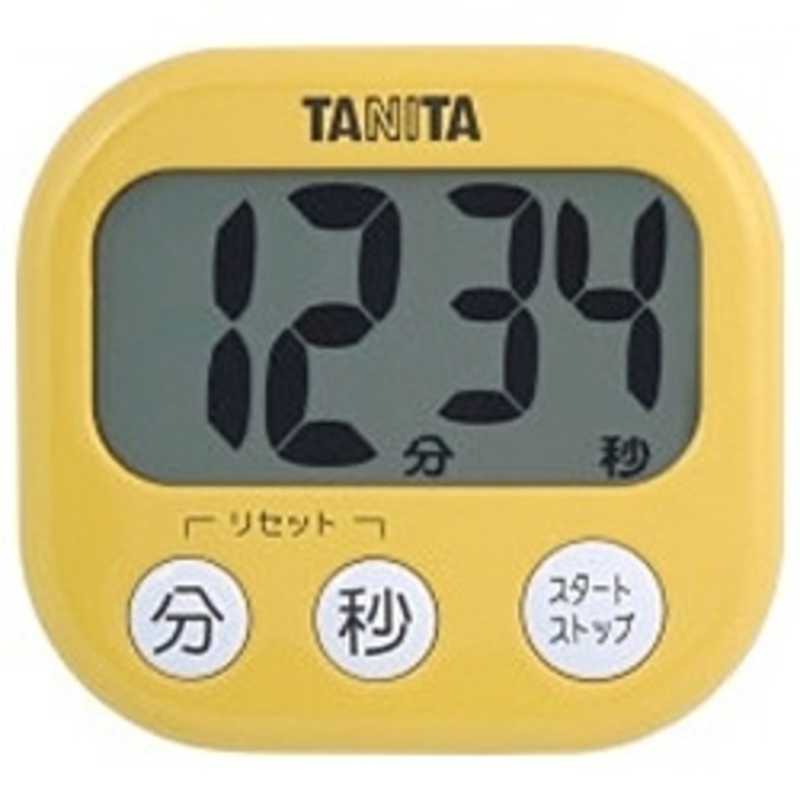 タニタ タニタ でか見えタイマー TD‐384‐MY (マンゴｰイエロｰ) TD‐384‐MY (マンゴｰイエロｰ)