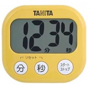 タニタ でか見えタイマー TD‐384‐MY (マンゴｰイエロｰ)