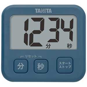 タニタ デジタルタイマー 「薄型タイマー」 TD-408-BL ブルー タニタ デジタルタイマー 「薄型タイマー」 TD-408-BL ブルー